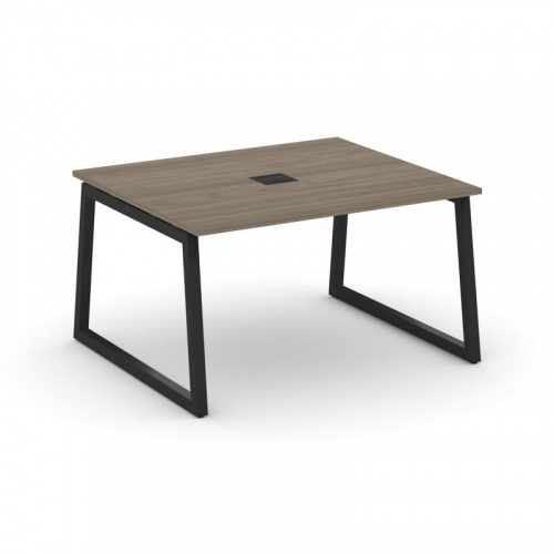 Style Project Стол переговорный SN-5T1.SPRG-033 Акация Лорка/Металл Антрацит/Заглушка Металл Антраци фото 5