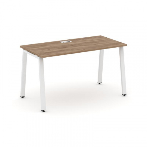 Style Project Стол письменный SN-6A.SP-024 Акация Лорка/Металл Белый 1580*800*750 фото 15