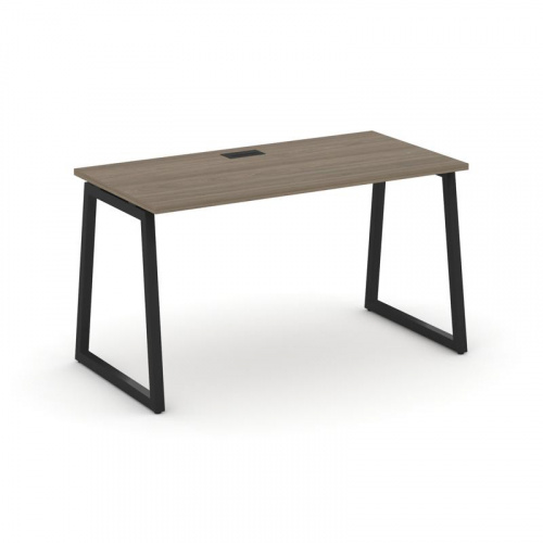 Style Project Стол письменный SN-4T1.SP-003 Акация Лорка/Металл Антрацит/Заглушка Пластик Черный 138 фото 7