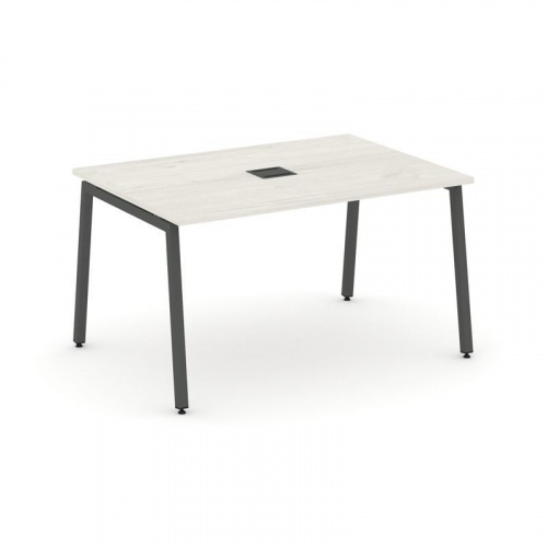 Style Project Стол переговорный SN-4A.SPRG-002 Тиквуд Светлый/Металл Белый 1180*980*750 фото 22