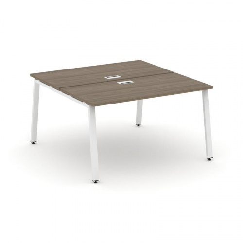 Style Project Рабочая станция 2-х сторон. SN-6A.DRS-013 Акация Лорка/Металл Белый 1380*1432*750 фото 22