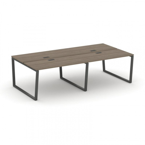 Style Project Рабочая станция 2-х сторон. SN-6T2.DRS-043 Акация Лорка/Металл Антрацит/Заглушка Пласт фото 25