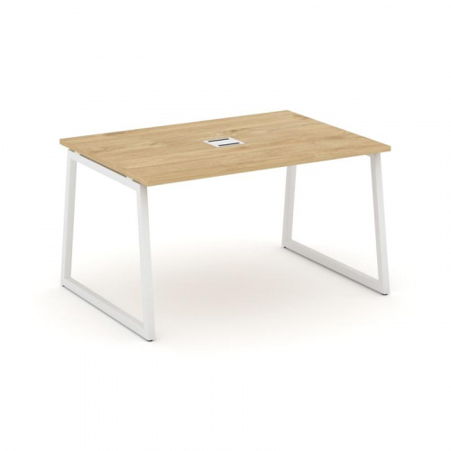 Style Project Стол переговорный SN-4T1.SPRG-003 Акация Лорка/Металл Антрацит/Заглушка Металл Антраци