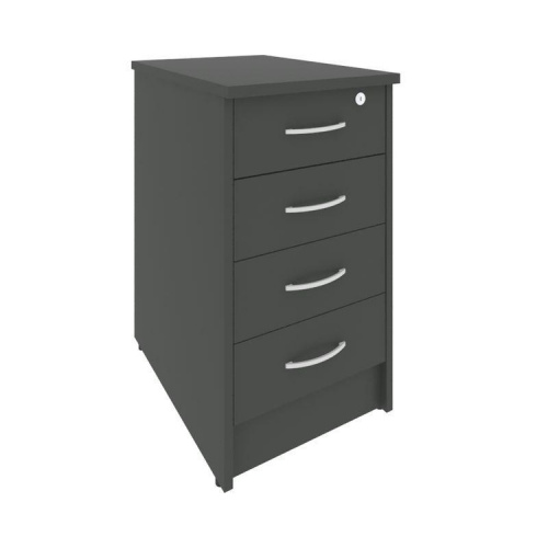 Тумба приставная на 4 ящика с замком Riva А.ТП-4.1F-S фото 2