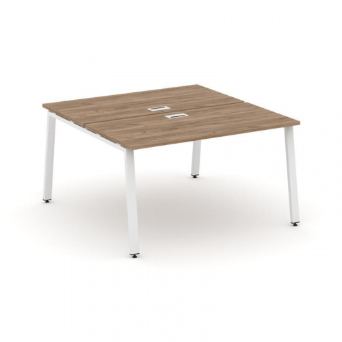 Style Project Рабочая станция 2-х сторон. SN-6A.DRS-013 Акация Лорка/Металл Белый 1380*1432*750 фото 20