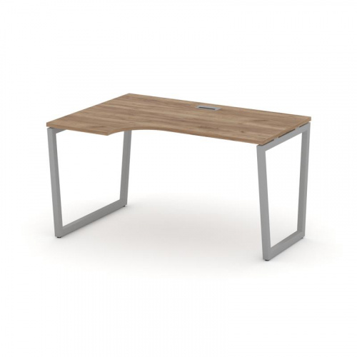 Style Project Стол рабочий эргоном. SN-4T2.SPA-022(L) Акация Лорка/Металл Антрацит/Заглушка Пластик фото 9