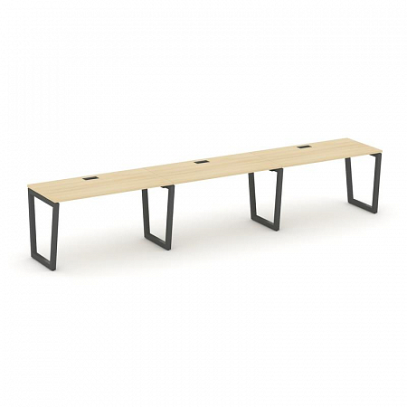 Style Project Рабочая станция 1 сторон. SN-5T2.ORS-051 Акация Лорка/Металл Антрацит/Заглушка Пластик