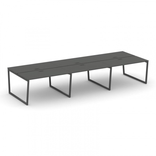 Style Project Рабочая станция 2-х сторон. SN-4T2.DRS-074 Акация Лорка/Металл Антрацит/Заглушка Пласт фото 27