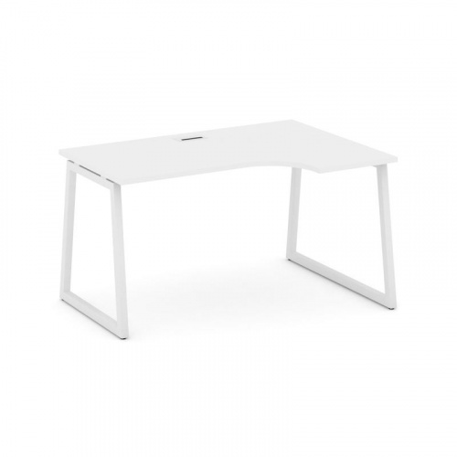 Style Project Стол рабочий эргоном. SN-4T1.SPA-002(R) Акация Лорка/Металл Антрацит/Заглушка Пластик фото 22