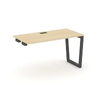 Style Project Стол-приставка к опор. элем. SN-5T2.OPRS-004 Акация Лорка/Металл Антрацит/Заглушка Пла