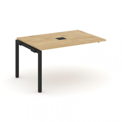 Style Project Проходной наб. элем. перег. стола SN-5P.NSPRG-001 Дуб Наварра/Металл Черный 980*980*75 фото 22