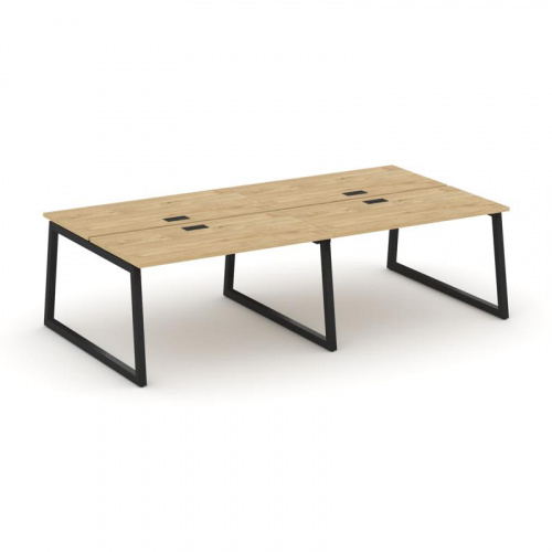 Style Project Рабочая станция 2-х сторон. SN-5T1.DRS-034 Акация Лорка/Металл Антрацит/Заглушка Пласт