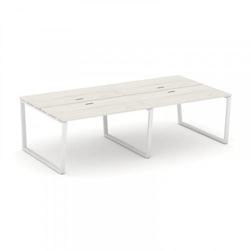 Style Project Рабочая станция 2-х сторон. SN-6T2.DRS-043 Акация Лорка/Металл Антрацит/Заглушка Пласт фото 13