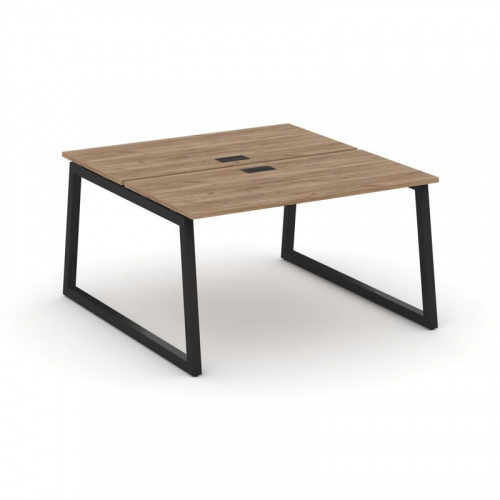 Style Project Рабочая станция 2-х сторон. SN-5T1.DRS-001 Акация Лорка/Металл Антрацит/Заглушка Пласт фото 7