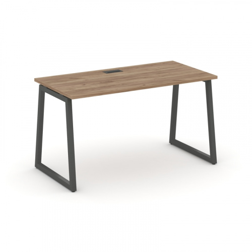 Style Project Стол письменный SN-4T1.SP-003 Акация Лорка/Металл Антрацит/Заглушка Пластик Черный 138 фото 10