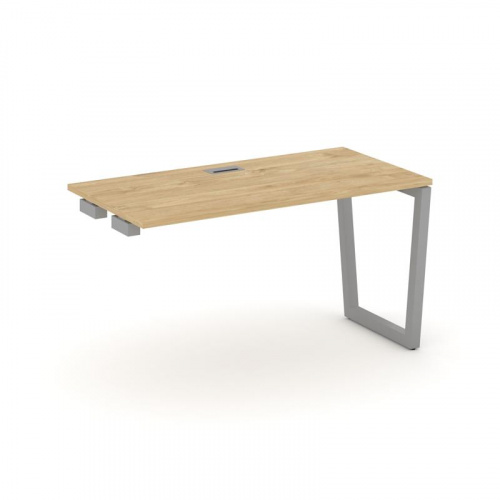 Style Project Стол-приставка к опор. элем. SN-5T2.OPRS-022 Акация Лорка/Металл Антрацит/Заглушка Пла фото 2