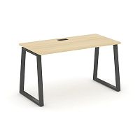 Style Project Стол письменный SN-6T1.SP-024 Акация Лорка/Металл Антрацит/Заглушка Пластик Черный 158