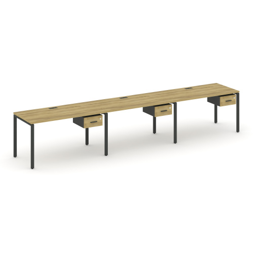 Бенч-система на 3 места с подвесными тумбами Concept CN.ORS-129 фото 4