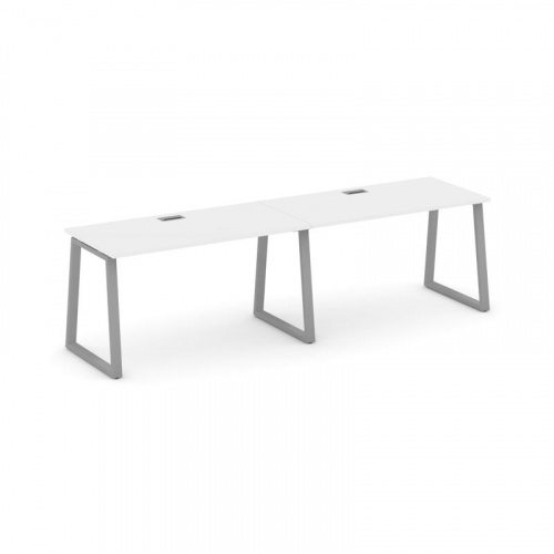 Style Project Рабочая станция 1 сторон. SN-6T1.ORS-012 Акация Лорка/Металл Антрацит/Заглушка Пластик фото 16