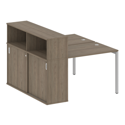 Бенч-система с шкафом-купе на П-обр. м/к Metal System Quattro 40БП.РС-СШК-2.1 фото 3 Бенч-система с шкафом-купе на П-обр. м/к Metal System Quattro 40БП.РС-СШК-2.1 фото 3