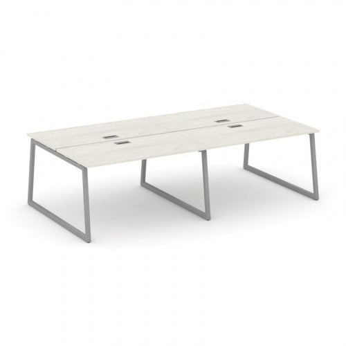 Style Project Рабочая станция 2-х сторон. SN-4T1.DRS-041 Акация Лорка/Металл Антрацит/Заглушка Пласт фото 17