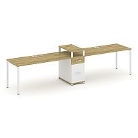 Бенч-система на 2 места с 1 опорной тумбой Concept CN.ORS-424