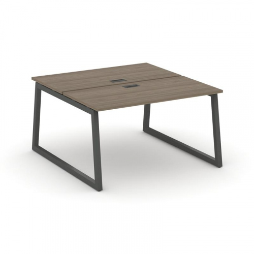 Style Project Рабочая станция 2-х сторон. SN-5T1.DRS-001 Акация Лорка/Металл Антрацит/Заглушка Пласт фото 25