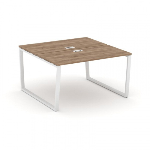 Style Project Рабочая станция 2-х сторон. SN-6T2.DRS-003 Акация Лорка/Металл Антрацит/Заглушка Пласт фото 11