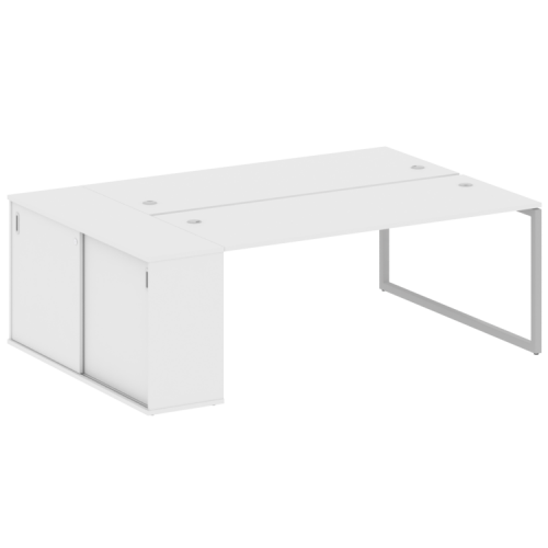 Бенч-система с шкафом-купе на О-обр. м/к Metal System Quattro 40БО.РС-СШК-1.5 фото 14