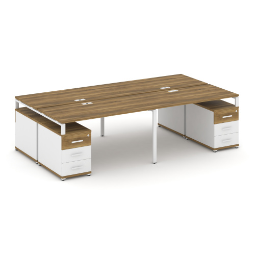 Бенч-система на 4 места с 2 опорными тумбами Concept CN.DRS-327 фото 8