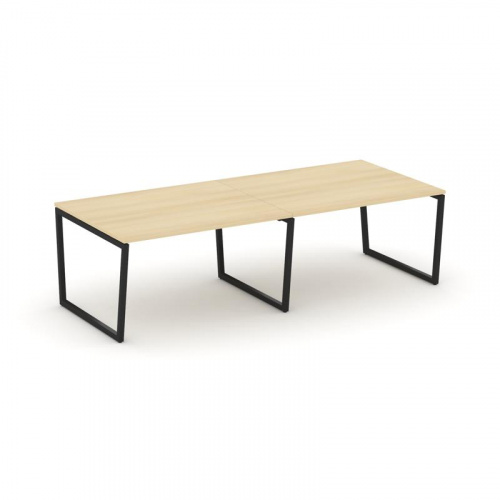 Style Project Стол переговорный SN-4T2.SPRG-044.3 Акация Лорка/Металл Антрацит 3160*1180*750 фото 19