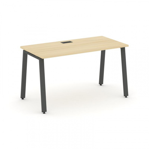 Style Project Стол письменный SN-6A.SP-024 Акация Лорка/Металл Белый 1580*800*750 фото 19