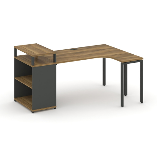 Стол эргономичный с опорным стеллажом Concept CN.SA-204(R)