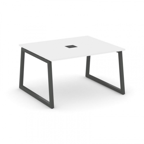 Style Project Стол переговорный SN-5T1.SPRG-033 Акация Лорка/Металл Антрацит/Заглушка Металл Антраци фото 26