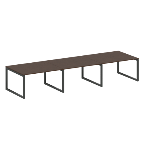 Переговорный стол на О-обр. м/к Metal System Quattro 50БО.ПРГ-3.3 фото 9