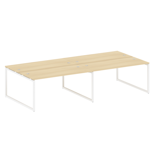 Бенч-система на 4 места на О-обр. м/к Metal System Quattro 40БО.СМ-4.4  фото 14