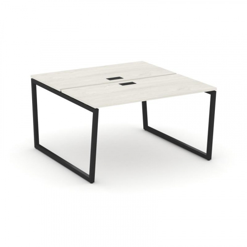 Style Project Рабочая станция 2-х сторон. SN-4T2.DRS-021 Акация Лорка/Металл Антрацит/Заглушка Пласт фото 4