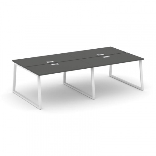 Style Project Рабочая станция 2-х сторон. SN-6T1.DRS-032 Акация Лорка/Металл Антрацит/Заглушка Пласт фото 19