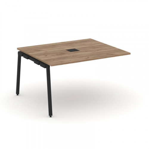 Style Project Проходной наб. элем. перег. стола SN-4A.NSPRG-033 Дуб Табак/Металл Белый 1380*1180*750 фото 14