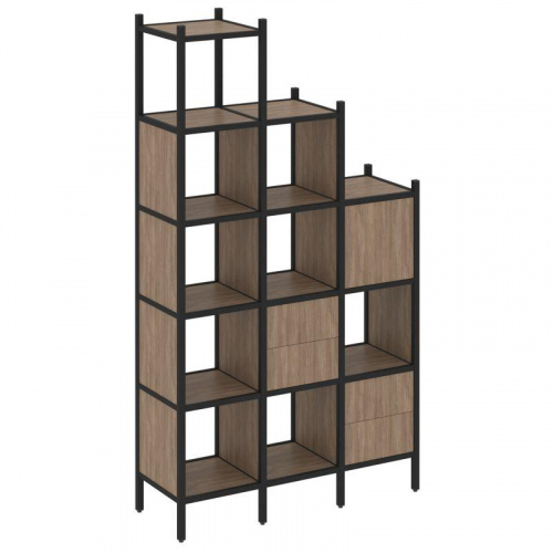 Стеллаж офисный прямой Loft VR.L-21 фото 10 Стеллаж офисный прямой Loft VR.L-21 фото 10