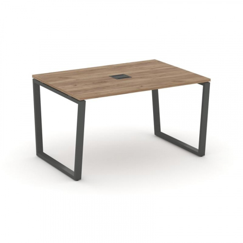 Style Project Стол переговорный SN-6T2.SPRG-001 Акация Лорка/Металл Антрацит/Заглушка Металл Антраци фото 23