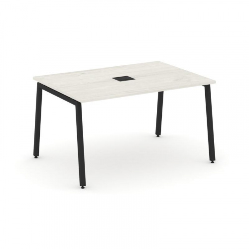 Style Project Стол переговорный SN-4A.SPRG-002 Тиквуд Светлый/Металл Белый 1180*980*750 фото 7