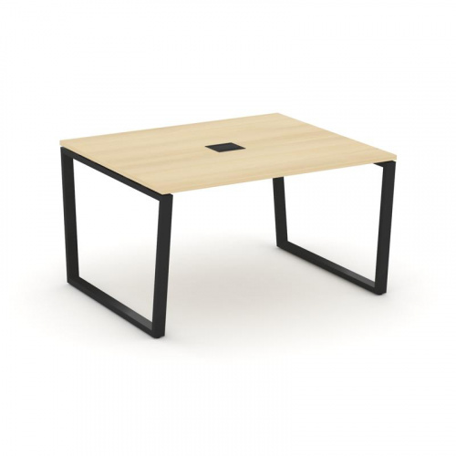 Style Project Стол переговорный SN-6T2.SPRG-033 Акация Лорка/Металл Антрацит/Заглушка Металл Антраци фото 4