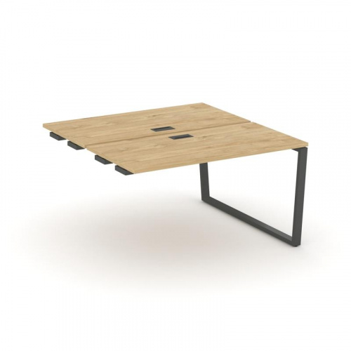 Style Project Стол-приставка к опор. элем. SN-6T2.DPRS-002 Акация Лорка/Металл Антрацит/Заглушка Пла фото 22