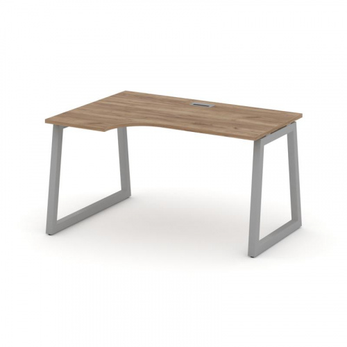 Style Project Стол рабочий эргоном. SN-5T1.SPA-021(L) Акация Лорка/Металл Антрацит/Заглушка Пластик фото 10