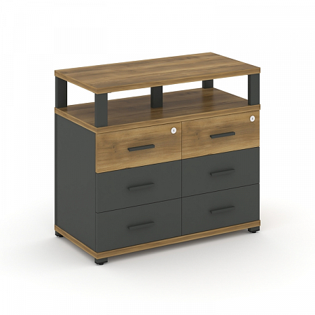 Тумба приставная с 6 ящиками Concept CN.TSP-009 A