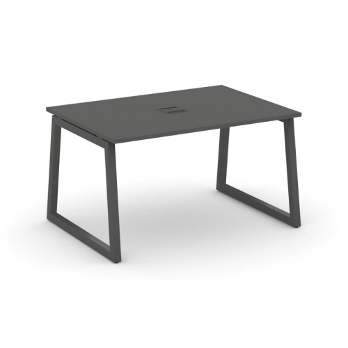 Style Project Стол переговорный SN-5T1.SPRG-004 Акация Лорка/Металл Антрацит/Заглушка Металл Антраци фото 27