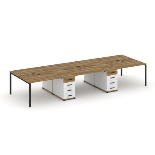 Бенч-система на 6 мест с 2 опорными тумбами Concept CN.DRS-450 фото 7