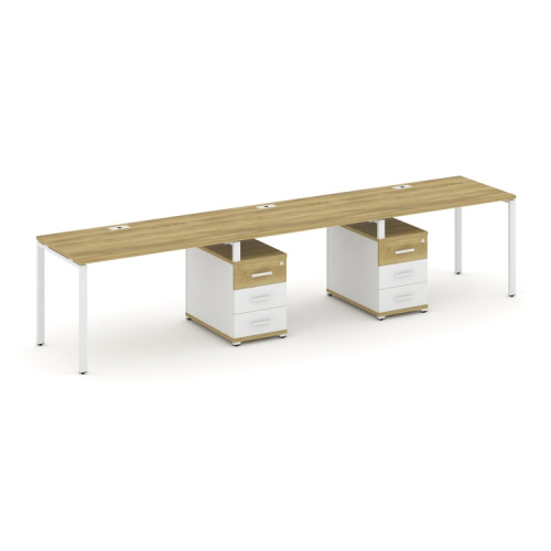 Бенч-система на 3 места с 2 опорными тумбами Concept CN.ORS-334 фото 11