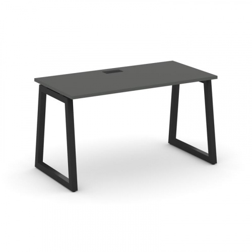 Style Project Стол письменный SN-5T1.SP-003 Акация Лорка/Металл Антрацит/Заглушка Пластик Черный 138 фото 4